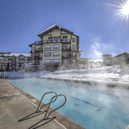 Steps to Ski Lifts Base Camp One Resort Condo