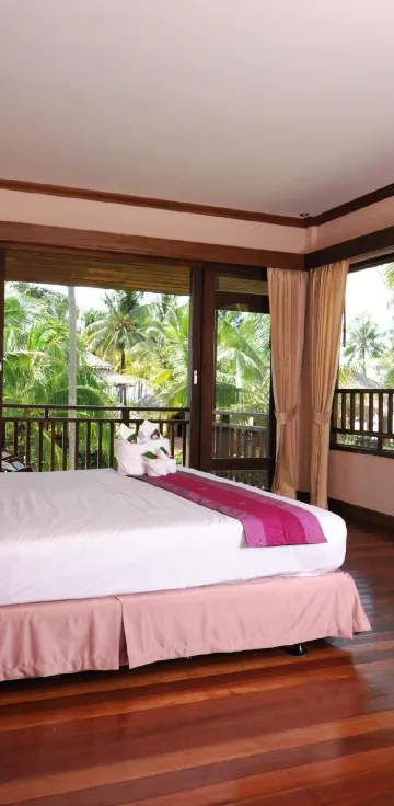 ห้องดีลักซ์ พร้อมวิวสวน