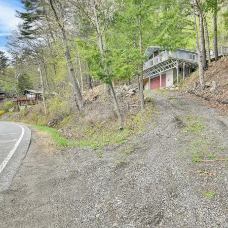 Lake-view Cabin w/ Furnished Deck in Hadley!