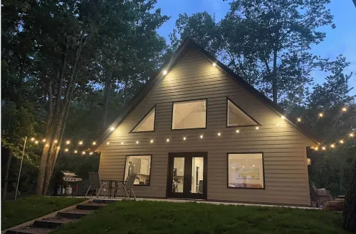 Sunrise Chalet on Potato Lake - Water Front - Dock - Game Room - Hot Tub Hotels in Rusk