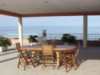 Villa a casa di san filippu seaside, panoramic view of the gulf