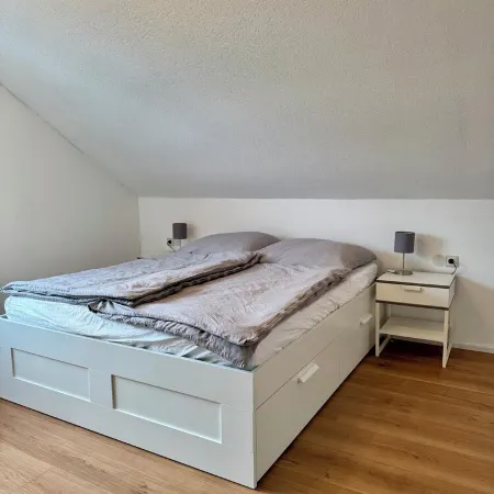 Modern, spacious apartment with a great view
