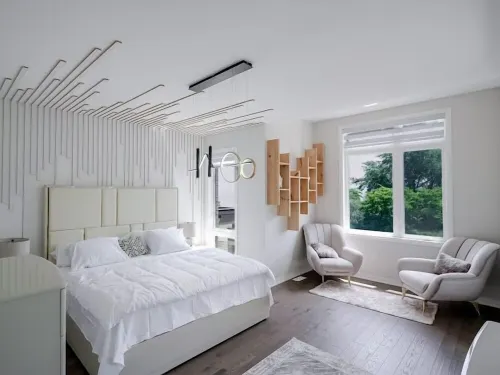 Skyline Serenity 4000+ SqFt of Luxury with Rooftop Terrace | Elevator &Lake View