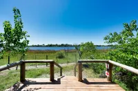 Luxury safari tent between Maun and Moremi