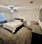 Forget your worries in this spacious and serene space with a beautiful lake view