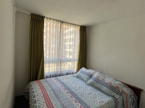 Fully equipped furnished apartment steps from metro Line 1 Alameda downtown Stgo.