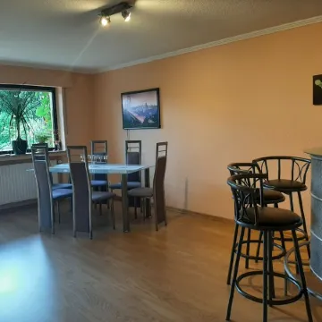 "Haus Falkenburgblick" up to 9 persons Detmold, Teutoburg Forest with top view