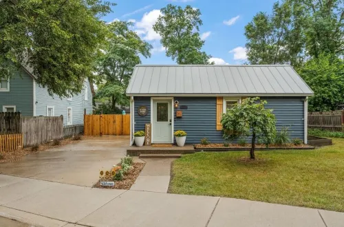 Walk to the beach from this charming 2 bed/1 bath home in historic Michigan City
