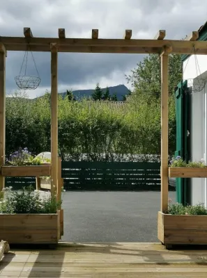 Azkendantza Logement &caravane Insolite,8'plage Hôtels à : Ascain