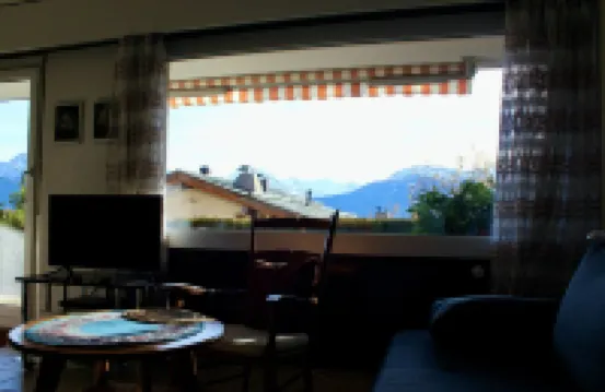 Crans Montana - magnificent mountain view