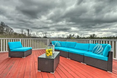Modern Goshen House w/ Deck, Backyard & Views
