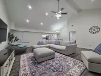 Modern Home 2 Firepits w/ Dining Hotels in Candler-McAfee