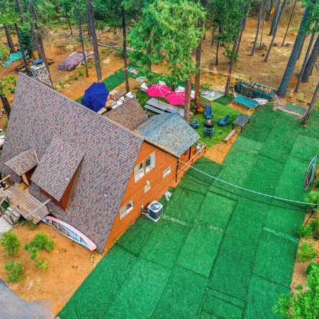 Blue Lake Springs A-Frame Of Mind Cabin in Arnold
