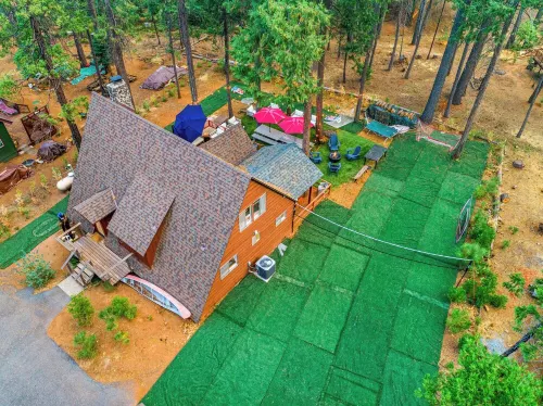 Blue Lake Springs A-Frame Of Mind Cabin in Arnold