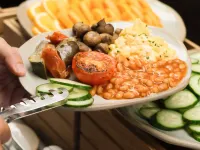 Tribe London Canary Wharf - breakfast