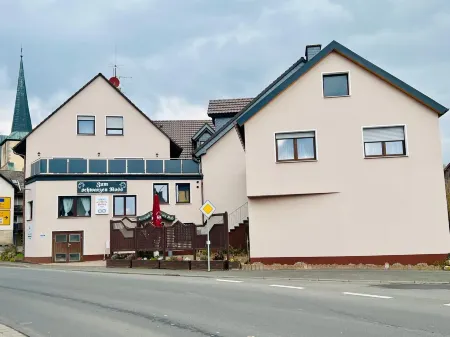 Landgasthof "Zum Schwarzen Roß" Отели в г. Айхенцелль