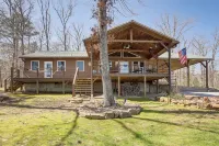 'Bullfrog Bluff' Mountain View Cabin w/ Deck! - 3-Star