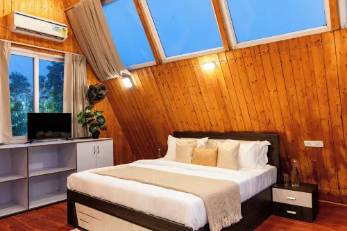 Alaya Stays Malik Farms Wooden Cottages - วิลล่า