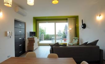 Three Room Apartment Groppello Green with Large Lake View Terrace
