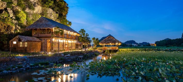 Muong Village Ninh Binh Hotels in Hoa Lu