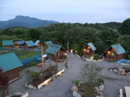 Minakami Campsite Tapa Отели рядом с достопримечательностью «Take no Yu»