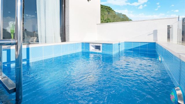 거제도 르솔레이풀빌라 전경