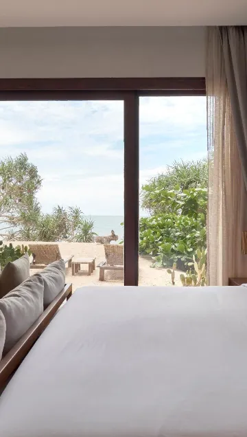 ห้องเตียงคิงไซส์พร้อมวิวทะเล-ปลอดบุหรี่