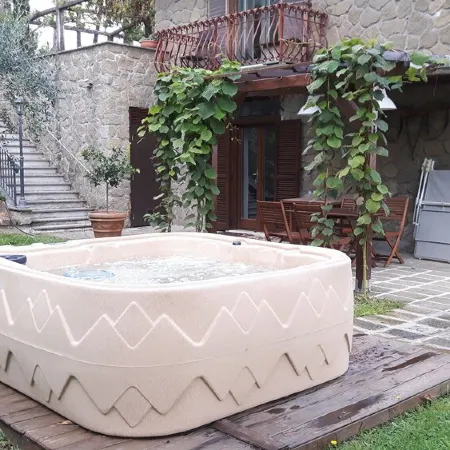 Hebald guesthouse: suite with private garden.