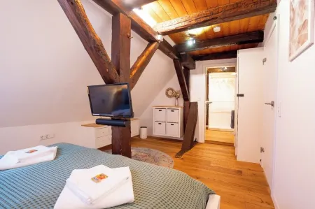 Familienparadies Nahe Legoland mit Galerie und Höchster Dachterrasse der Stadt Отели в г. Диллинген-ан-дер-Донау