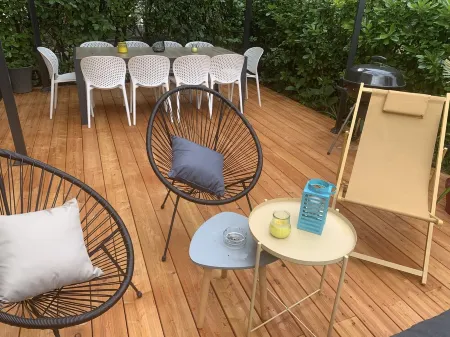 x1f33a;Le Cocon Sarladais Downtown Private Parking Garden Terracex1f338; Отели рядом с достопримечательностью «Vieux Sarlat»