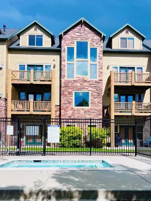 Ski & Lake Family Mountain Condo Getaway! Steps to hot tub, pool & game room Hotels in Eden