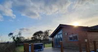 Log Cabin in the Clwydian Range Hotels in 