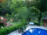 Riverfront, golf course retreat with pool! Hotels in Sharp County