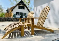 Modern Eingerichtetes Reetdachhaus mit Einladender Terrasse Hotel a Zirchow