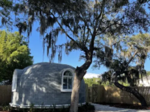 ❌not a tent❌ Unique DOME 💜Blue Moon 💜 Hotéis em Largo