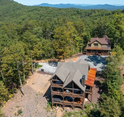 Sunrock Mountain Dream I & II ~ 2 SideBySide Luxury Cabins