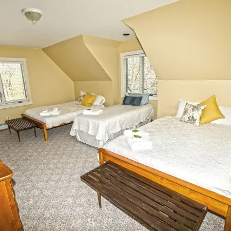 Killington Summer Retreat: Air Conditioned - Sleeps 8 - Fire Pit & Bike Shed
