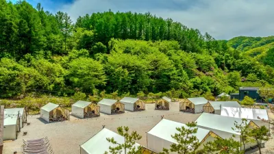 Pocheon Tiger Camping Hotels near Pocheon Hantan River Sky Bridge
