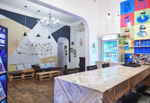 무시카 호스텔 공용공간