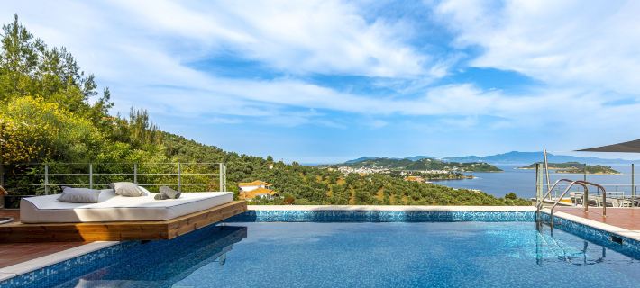 Skiathos Gea Villas Hotele w: Skiathos