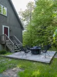 Charming Chalet with Deck and Fire Pit - Serene Nature Retreat