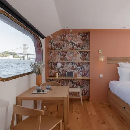 La Peniche - Bed and Bicycle - Tournon