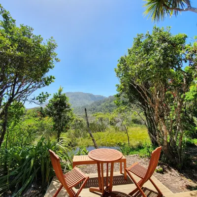 Punakaiki Beach Camp Hotels near Pancake Rocks and Blowholes Walk