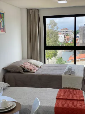 Flat 210 no Centro de Porto de Galinhas