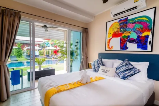 อพาร์ตเมนต์แบบสองห้องนอนสำหรับครอบครัว