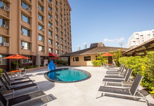 파고다 호텔 정원