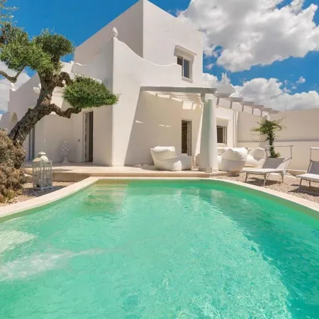 1201 Villa Adele in Maruggio Отели в г. Маруджо