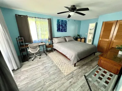 Charming 1-bedroom ground floor Ohana apartment in lovely Pāhoa with WiFi