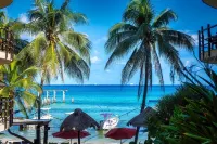 Oceanfront condo on beach w/ hot tub! Minutes walk to restaurants & bars! 2pools