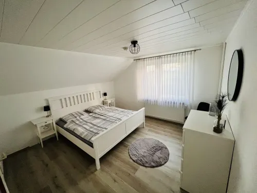 Cozy vacation apartment with a view of the countryside Hotel a Detern